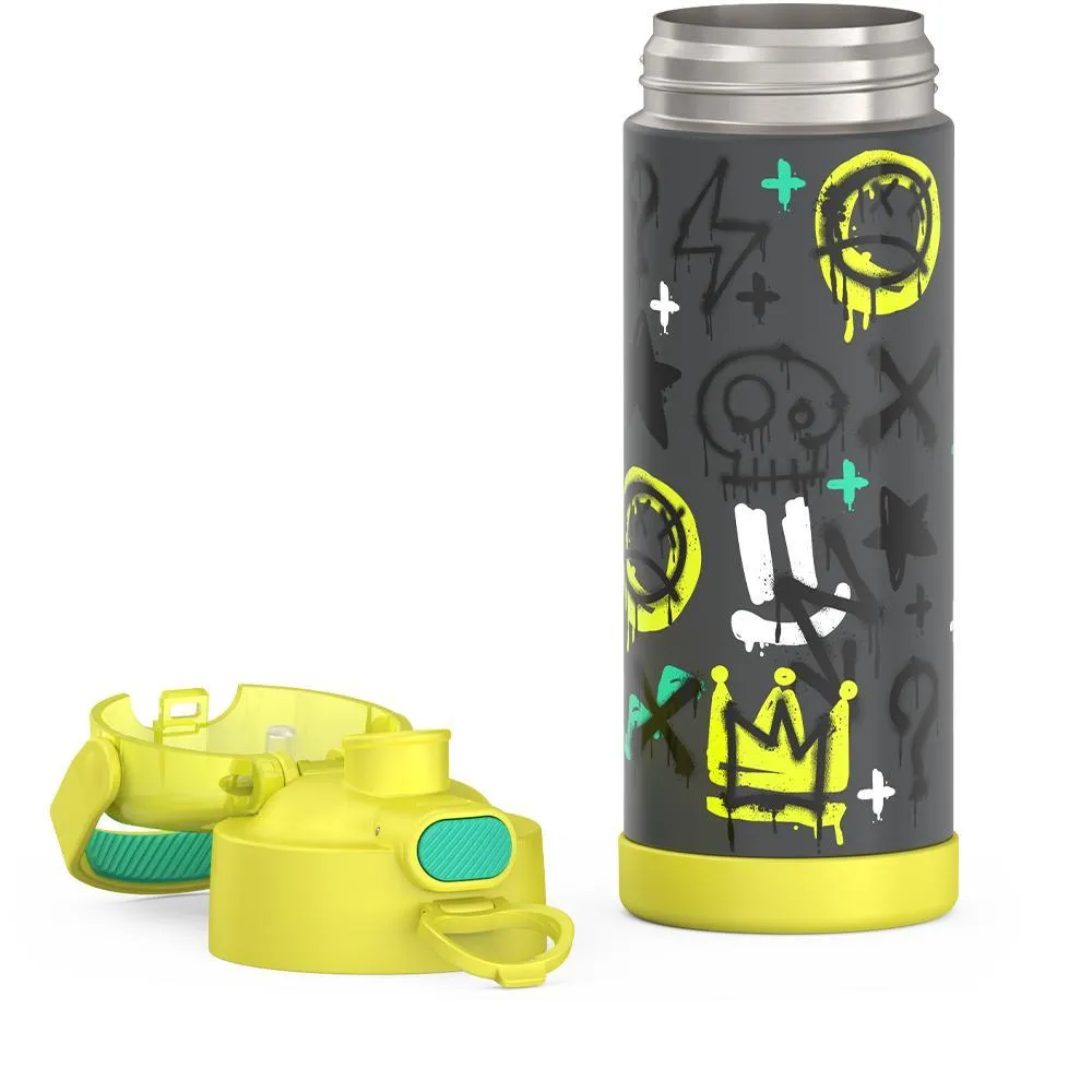 16oz FUNTAINER® WATER BOTTLE WITH LOCKING LID