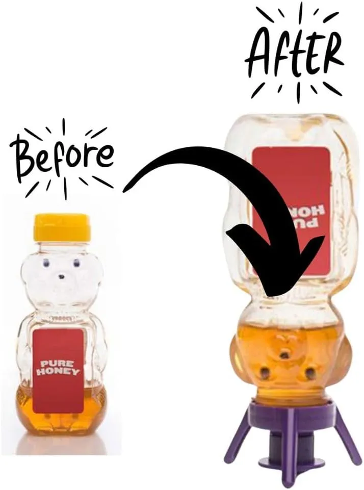 2-Pack Premium Bottle Emptying Kit  No More Wasted Product - Fits Most Plastic Bottles  Get Out Every Drop of Shampoos, Lotions, & More  2 Base Caps, 6 Adapters  Bright Color Edition