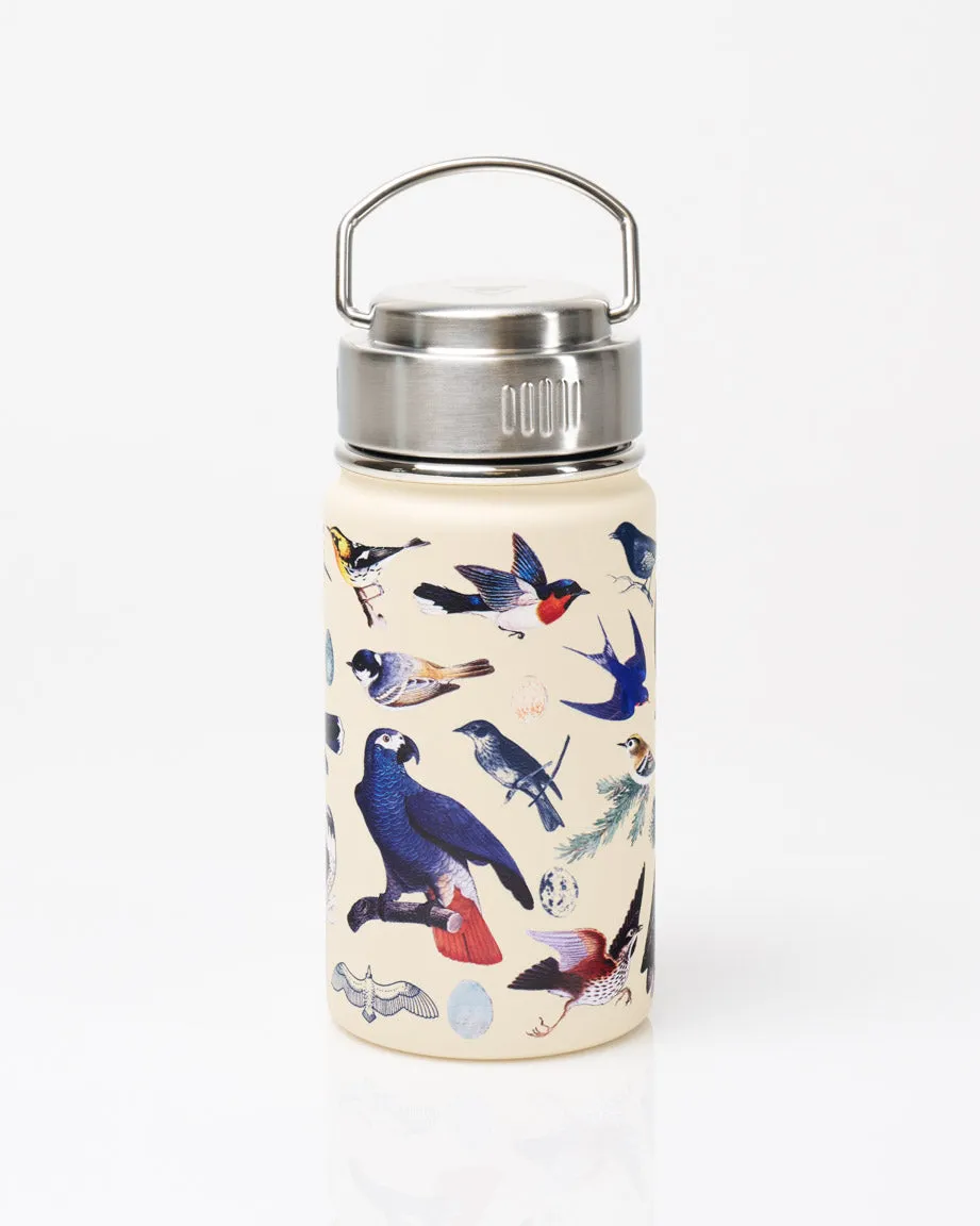 Birds 12 oz Steel Bottle
