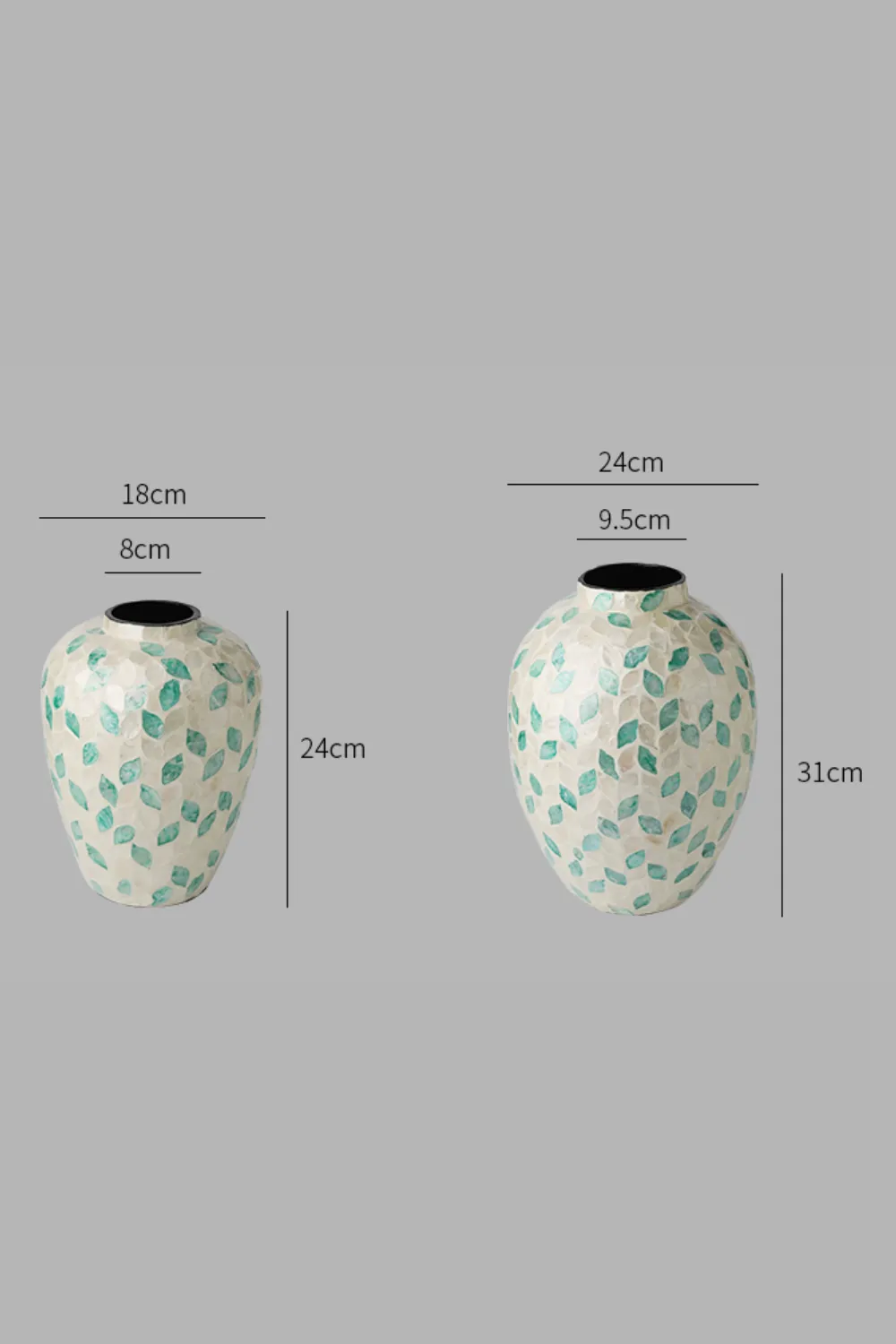 'Cecilia' Nordic Style Flower Vase