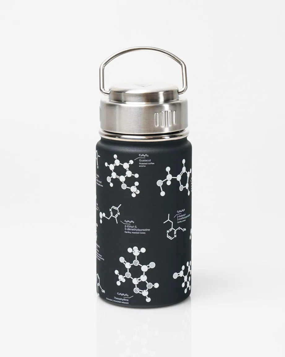 Coffee Chemistry 12 oz Steel Bottle