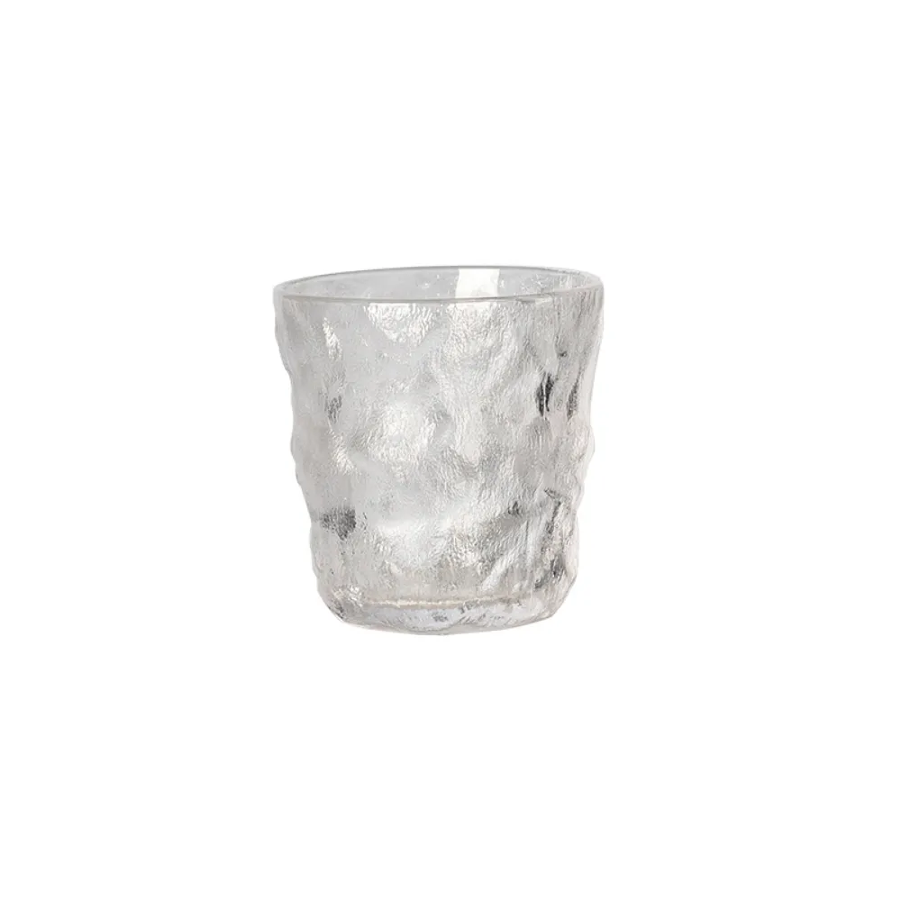 Crinkle Glass Mugs