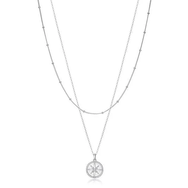 Double Layer North Star Necklace