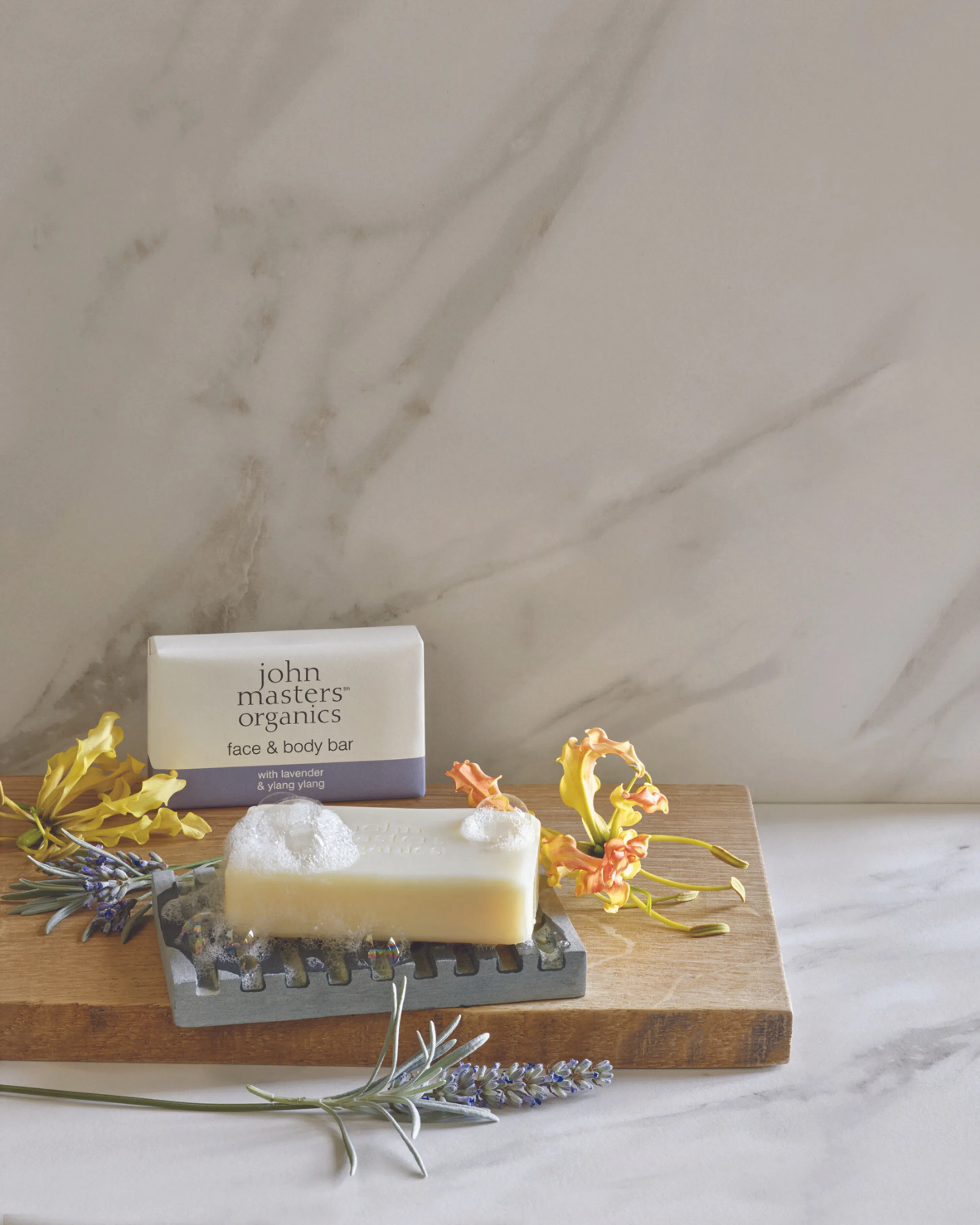 Face & Body Bar with Lavender & Ylang Ylang