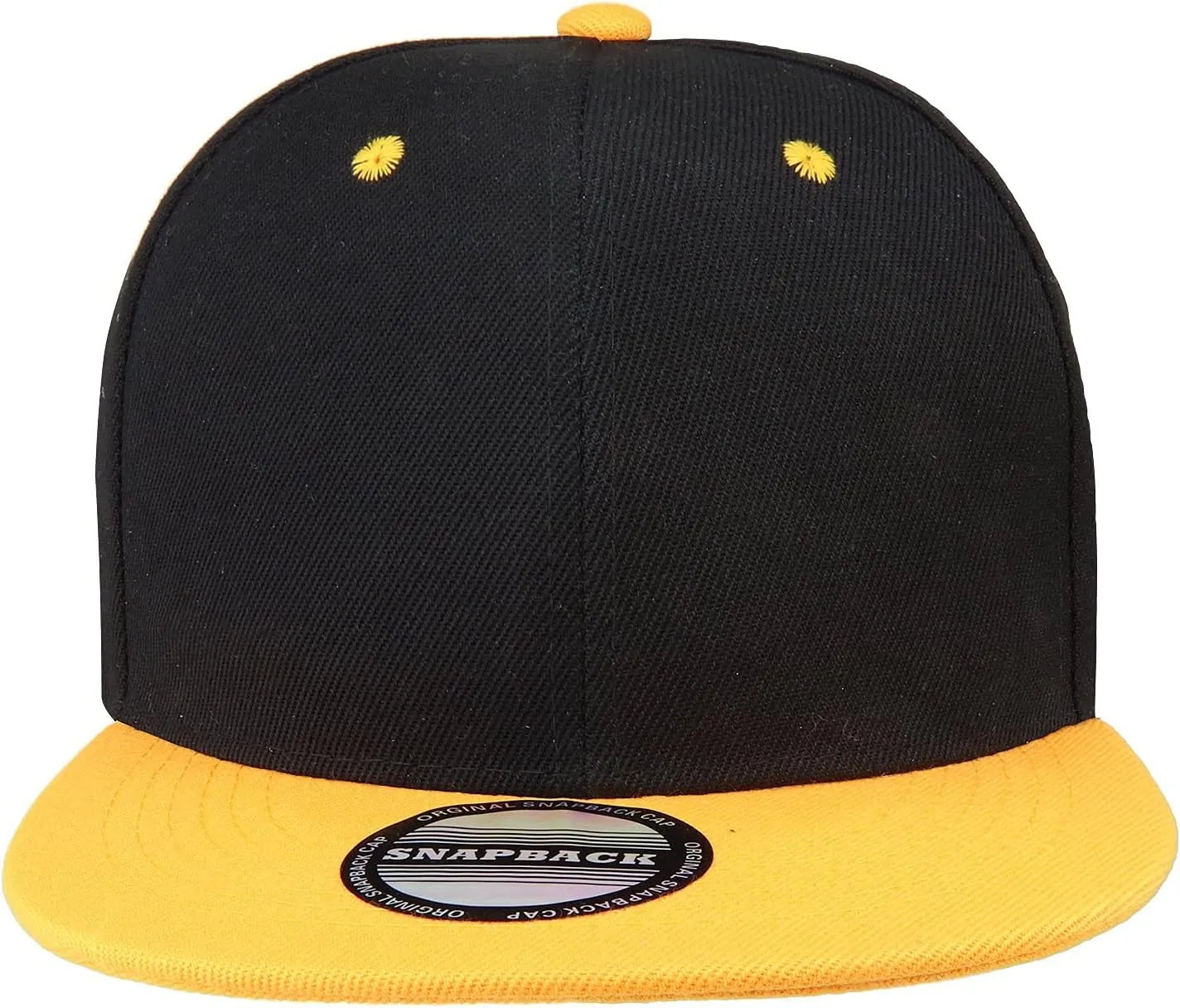 Falari Wholesale 12 Pack Snapback Hat Cap Hip Hop Style Flat Bill Blank Solid Color Adjustable Size