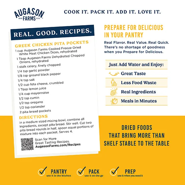 Freeze-Dried White Meat Chicken