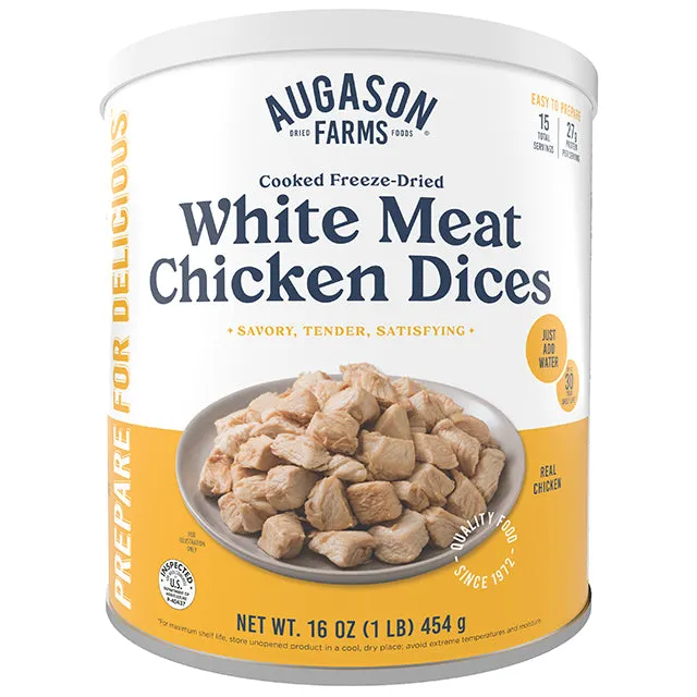 Freeze-Dried White Meat Chicken