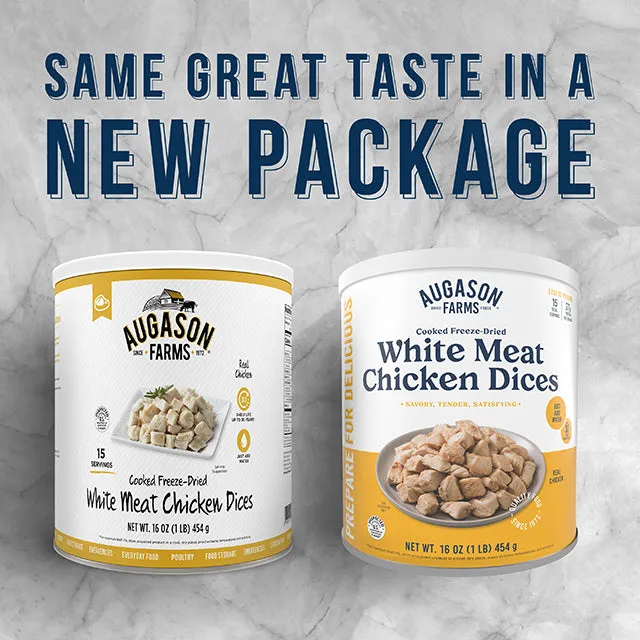 Freeze-Dried White Meat Chicken