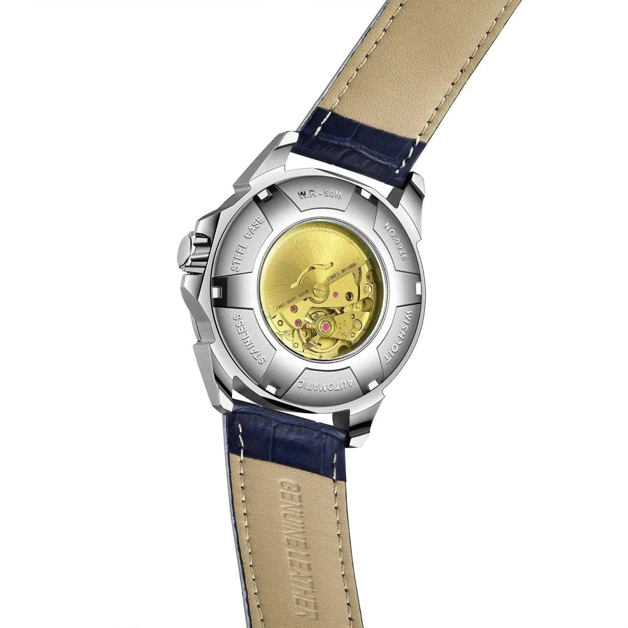Glacier | Vatnajokull Automatic-Silvery Watch
