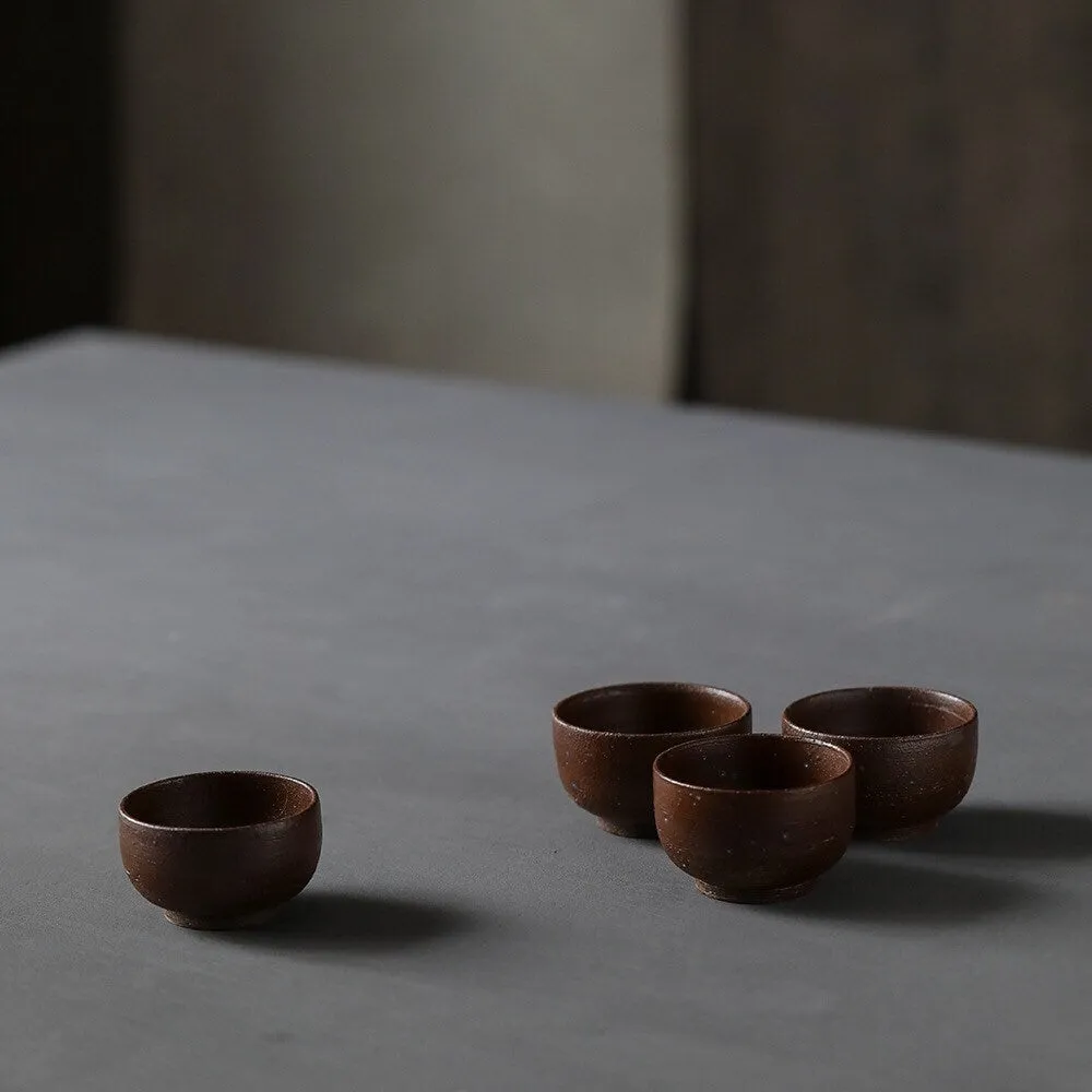 Gohobi Handmade Old Rock Mud Tea Cup