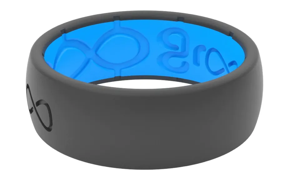 Groove Ring® Solid Deep Stone grey Ring