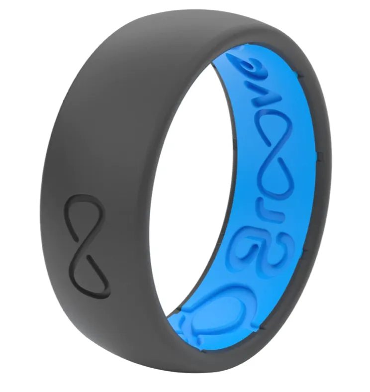 Groove Ring® Solid Deep Stone grey Ring