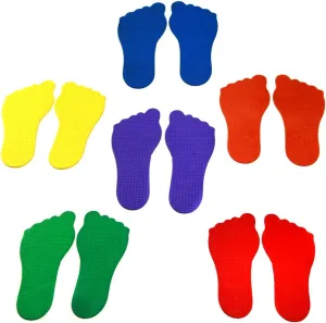 GSi Spot Markers Non-Toxic Non-Slip for Kids Education and Preschool Classroom Kindergarten Learning Activity with Hand feet and Arrow Markers