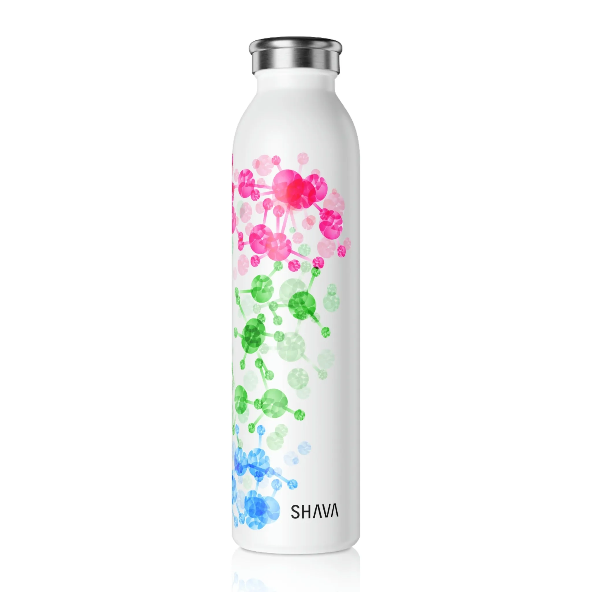 Polysexual Flag 2023 Pride, Slim Water Bottle D.C. Pride - My Rainbow is In My DNA