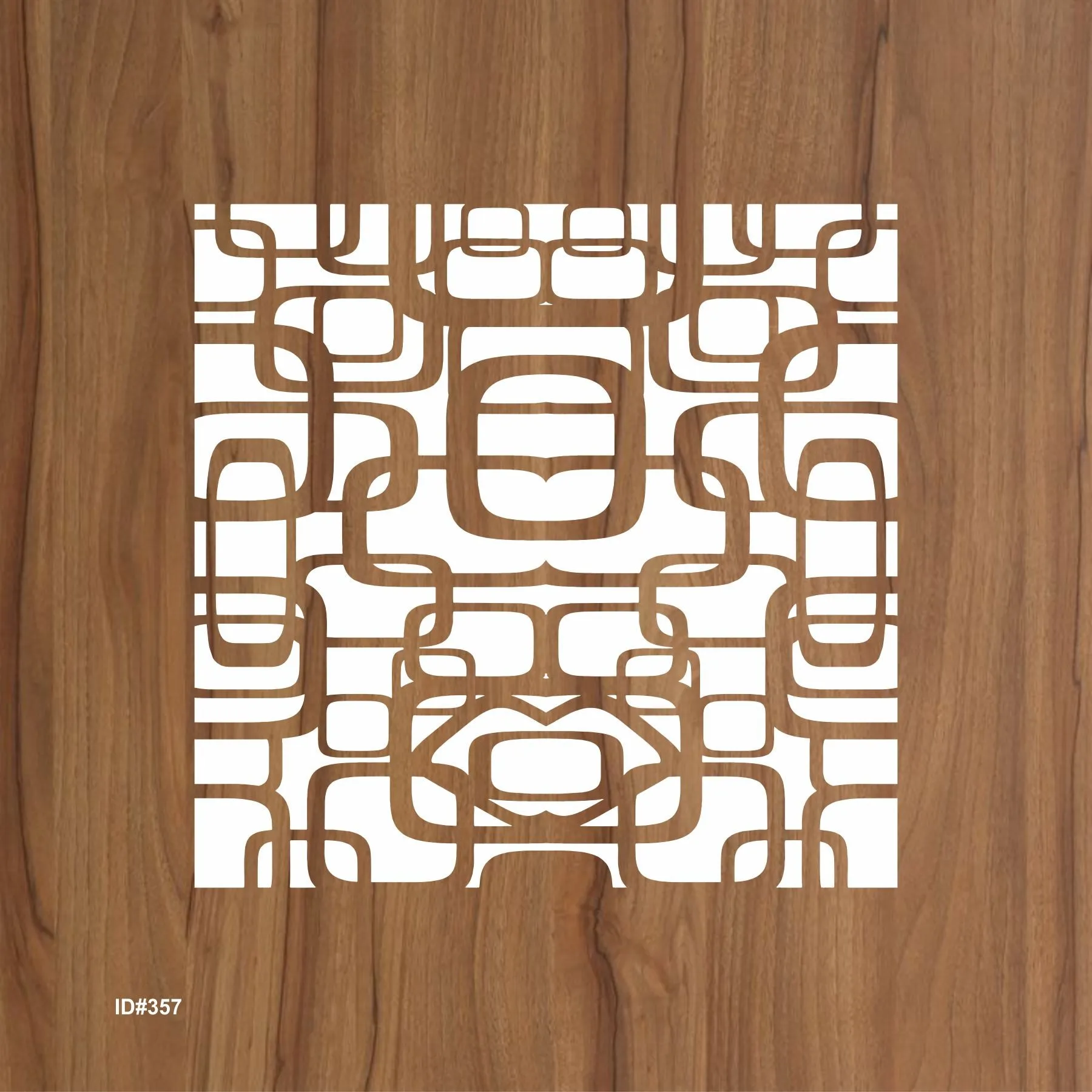 Retri Shape Pattren Reusable Stencil For Canvas And Wall Painting. ID #357