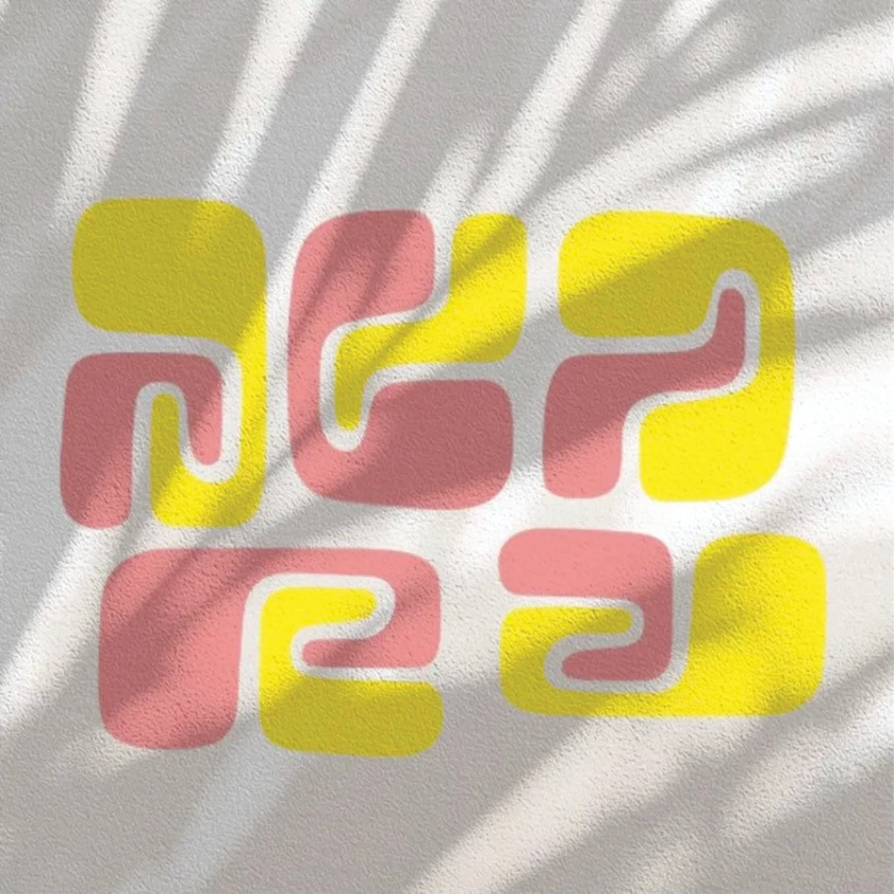 Retri Shape Pattren Reusable Stencil For Canvas And Wall Painting. ID #357