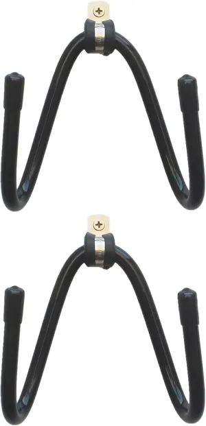 YYST Skateboard Wall Mount Skateboard Wall Hanger Storage Rack Flexible Hanger - Fit Cruiser Boards, Skateboards, Penny Boards, Longboards,etc- W Style - No Board -2/PK