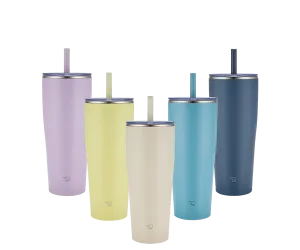 Zojirushi SX-HA89H-AM Stainless Tumbler with Straw 30 oz